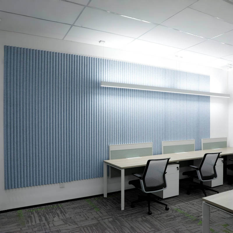 3D Polyester Soundproof Wall Wave Panels 3D Polyester Soundproof Wall Wave Panels