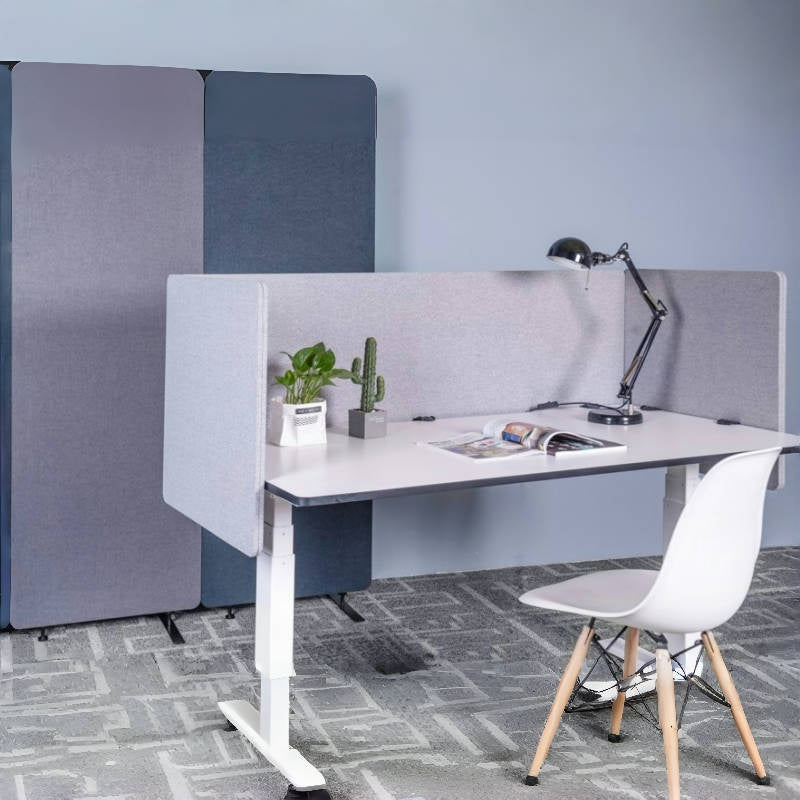 Fabric Wrapped Desk Screen Fabric Wrapped Desk Screen