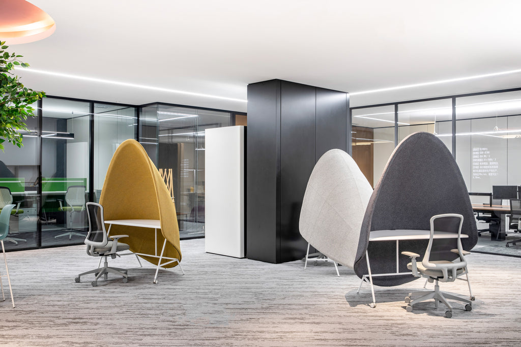 Shell Acoustics Personal Workspace Office Furniture Systems