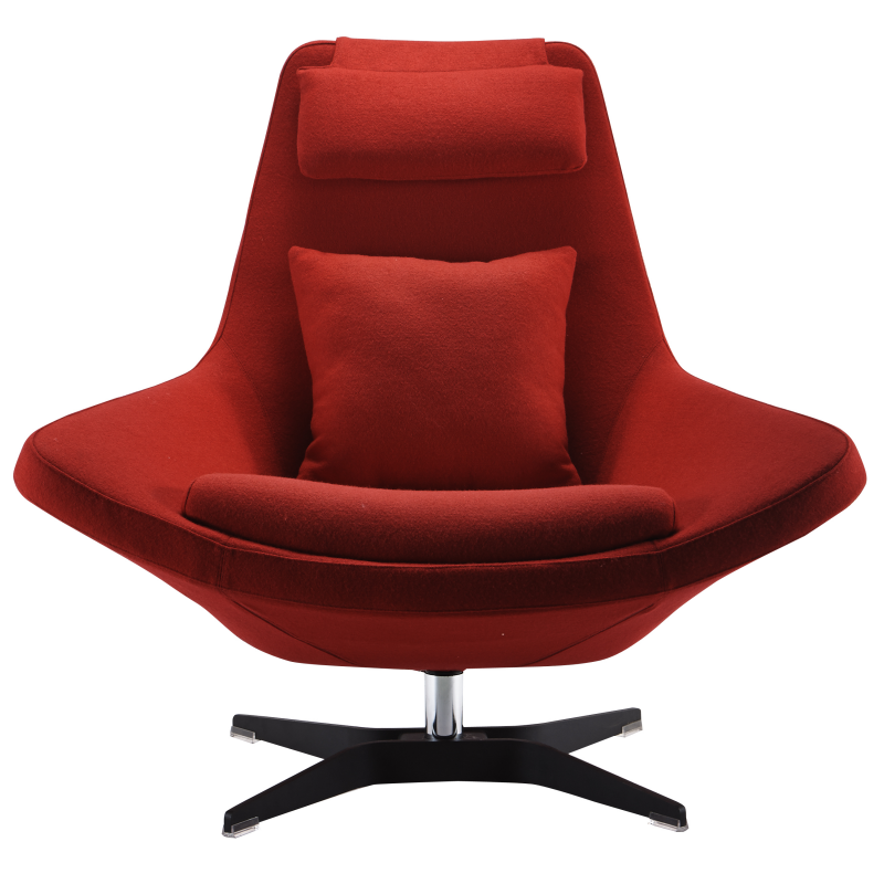 Cozy Rest Reclining Swivel Chair for Office & Home – Includes Soft Headrest & Lumbar Cushion