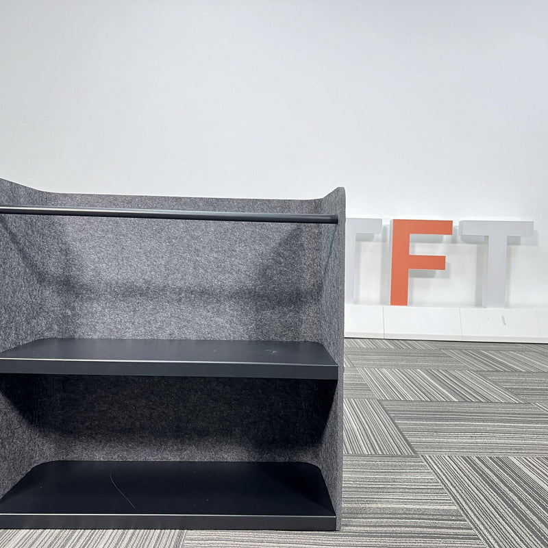 TFT Acoustic Panel Soundproof Under Table Storage Shelves Bookcase