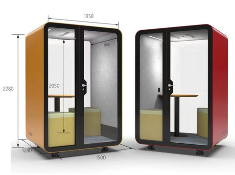 Two-person Soundproof Office Pod TFT Pro-type Acoustic Meeting Pod