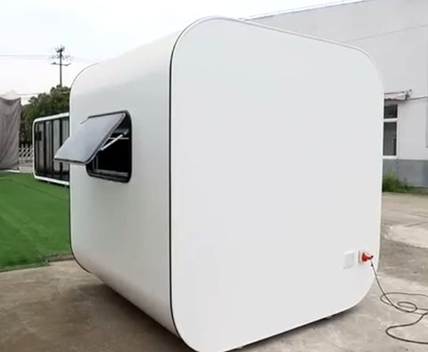 TFT Outdoor Home Office Pod,Prefab Backyard Office Shed Pod
