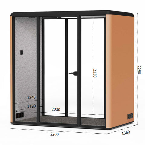 TFT Office Phone Booth, Multi-purposes Home Office Work Collaboration Meeting Pod