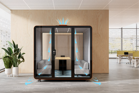 TFT Office Soundproof Meeting Pod, Pro-type Pod For 4 Persons