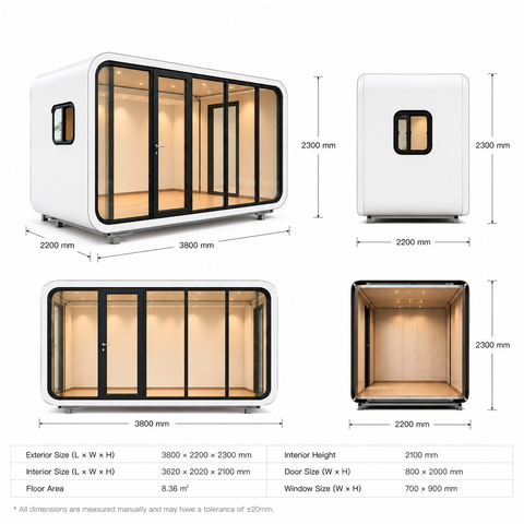 OPOD380 Stay | Prefab Guest Room & Modular Living Pod