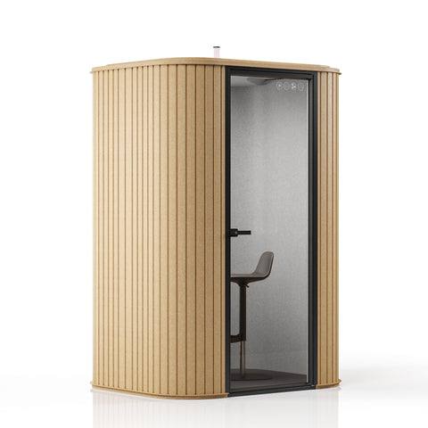 TFT-1608 Indoor Acoustic PET Panels Office Pod 1608x1278x2200(H) mm Dimension