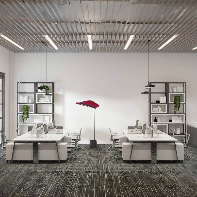 Acoustic Free-standing Butterfly Overhead Lighting