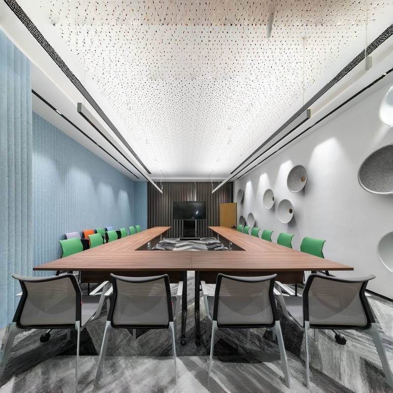 3D Polyester Soundproof Wall Panels