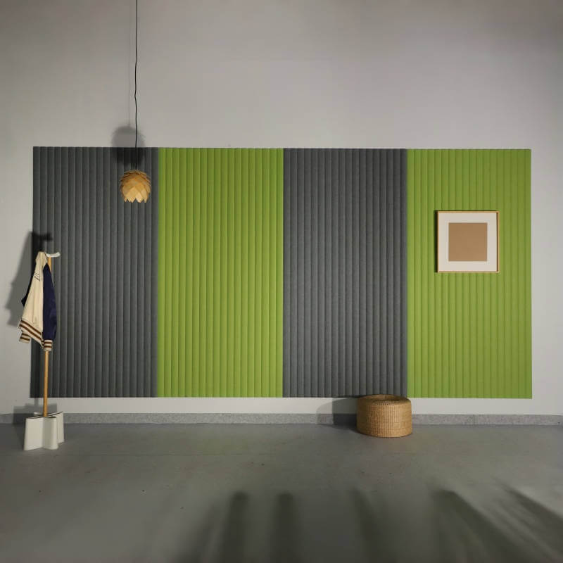 3D Polyester Soundproof Wall Panels