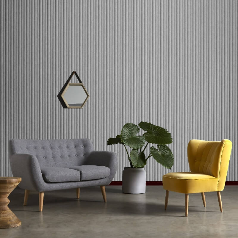 PET Soundproof Wall Wave Panels For Office