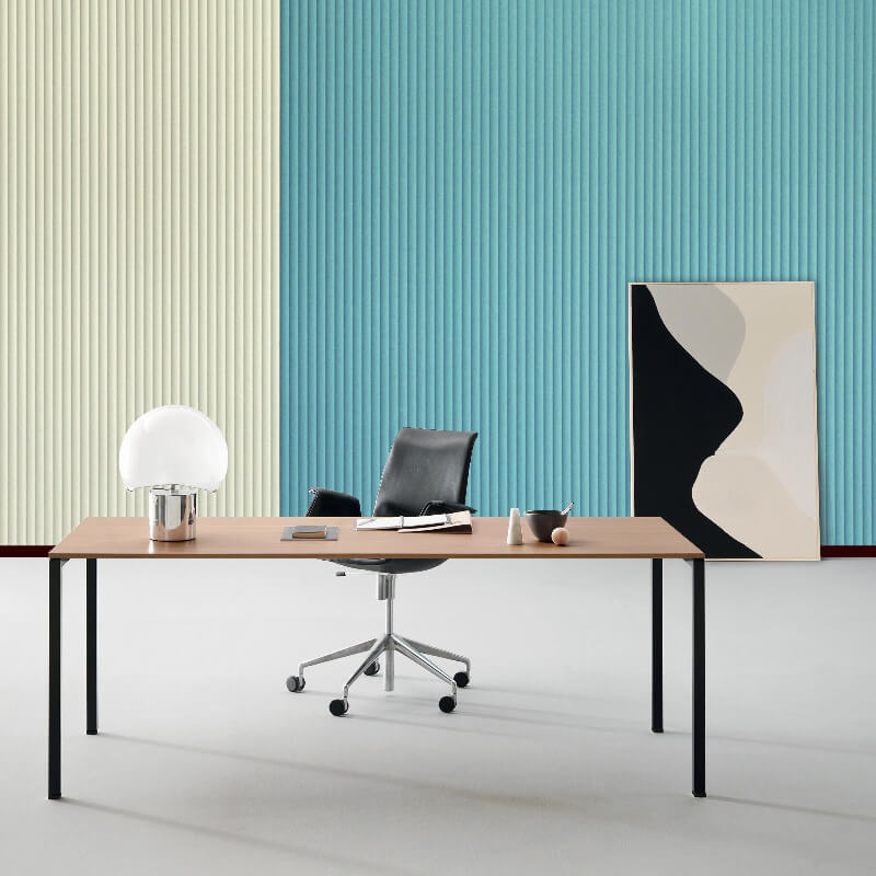 PET Soundproof Wall Wave Panels For Office