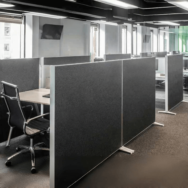 Engraving Free Standing Partition