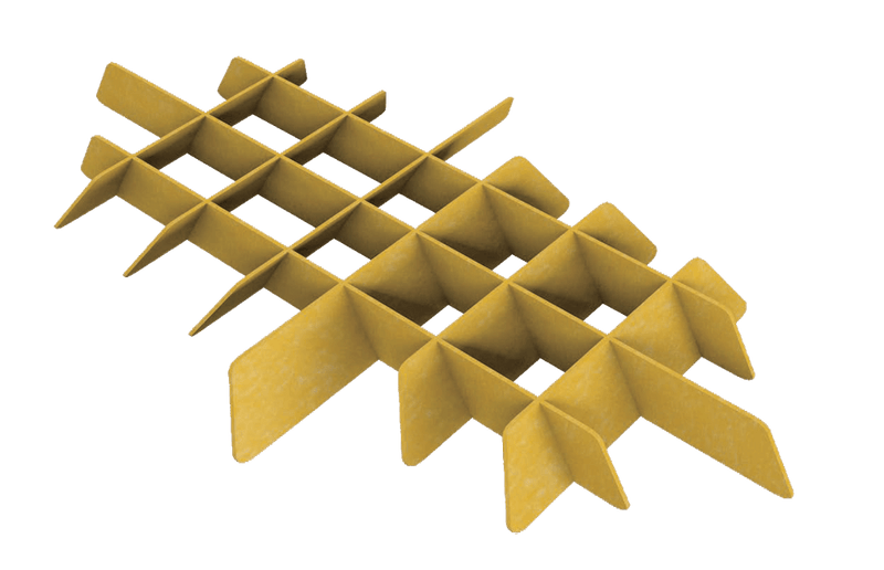 Flame retardant PET acoustic panel