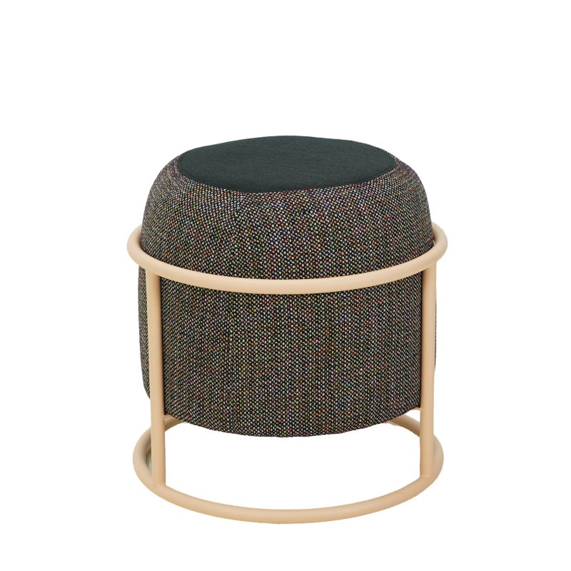Foldable and Stackable Padded Chair with Swivel Tabletop for Office