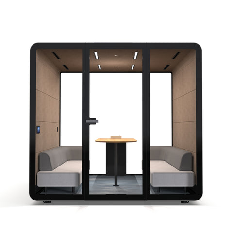 TFT Smart Four-person Meeting Pod Front View