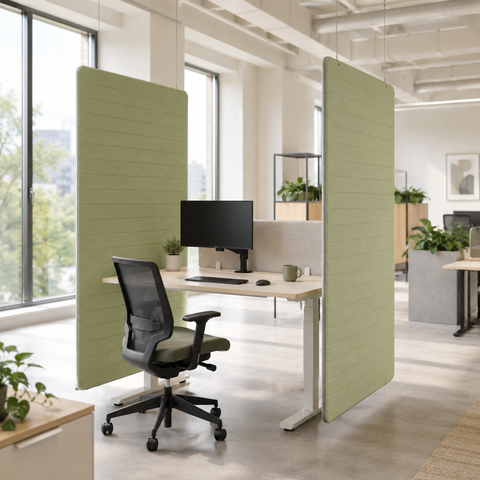Suspended Soundproofing Ceiling Baffle – Commercial Noise Reduction Panels