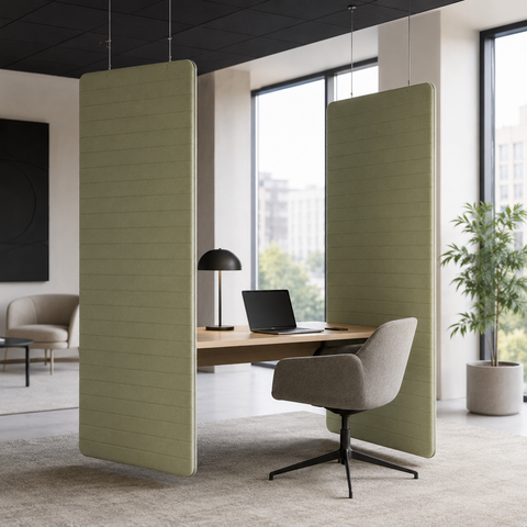 Suspended Soundproofing Ceiling Baffle – Commercial Noise Reduction Panels