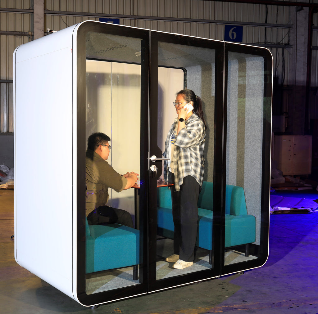 TFT Office Phone Booth,Office Soundproof meeting pod, Pro-type Pod For 4 Persons