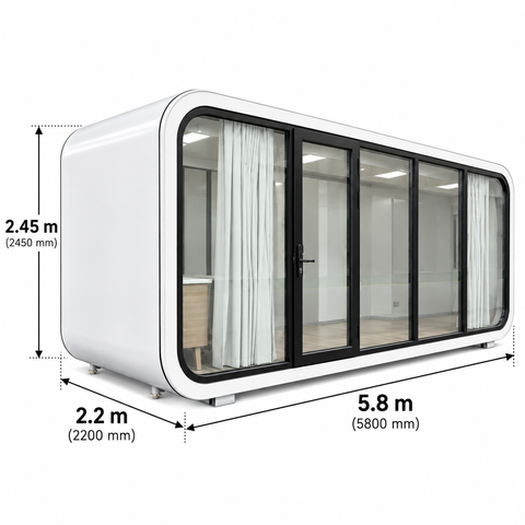 Space+ 580 OPOD | Modular Outdoor Pod for Work, Living & Commercial Use