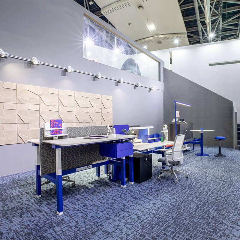 Pro-Type Acoustic Modular Desk Systems & Workstation