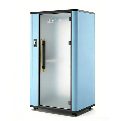 QPOD-S2 Soundproof Office Phone Booth Portable Pod With PDLC Privacy Glass