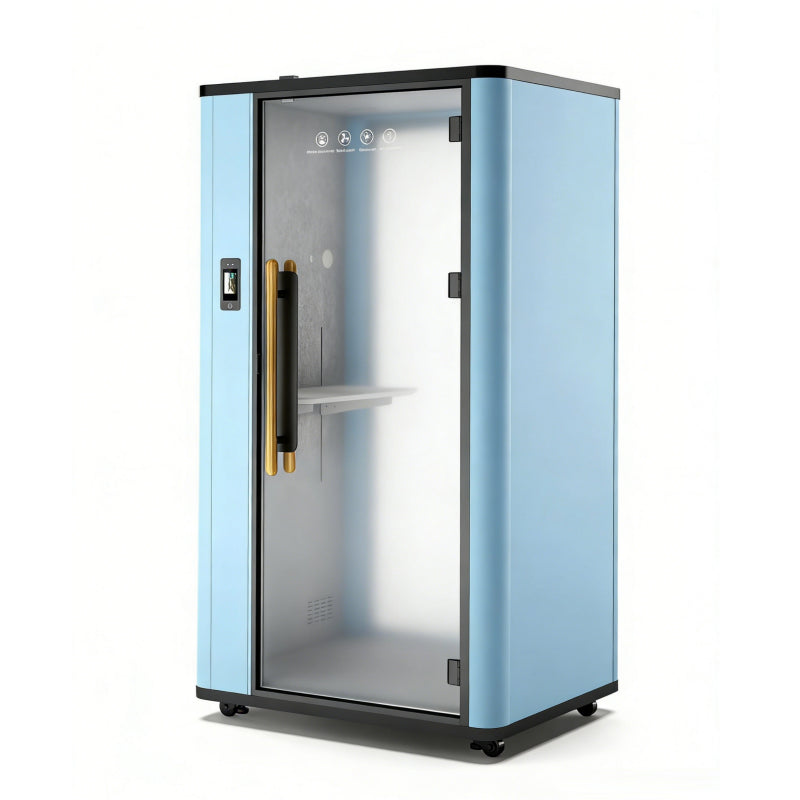 QPOD-S2 Soundproof Office Phone Booth Portable Pod With PDLC Privacy Glass