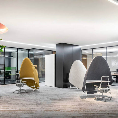 Shell Acoustics Personal Workspace Office Furniture Systems