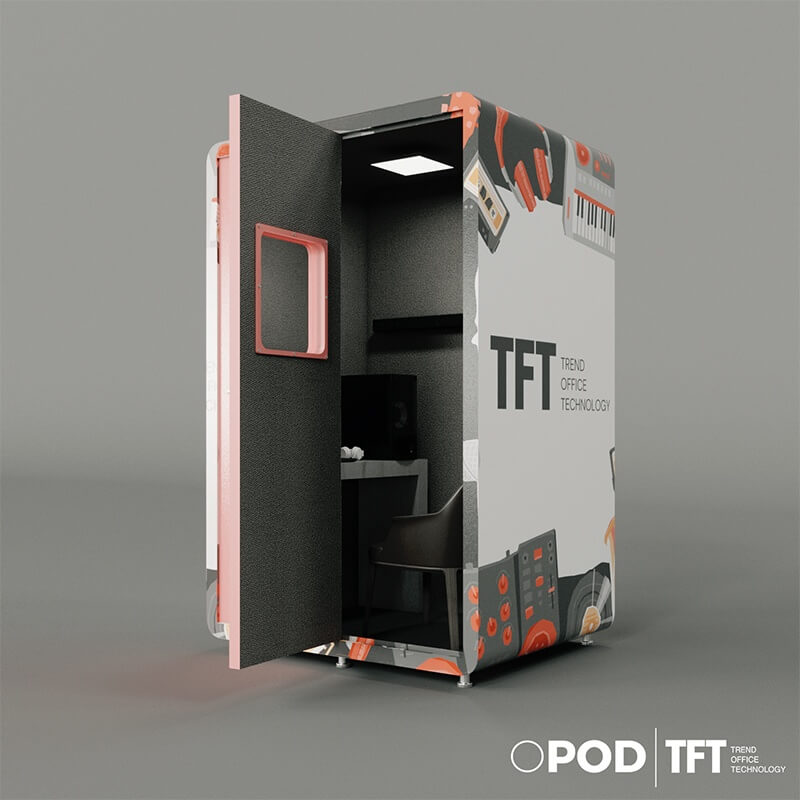 Recording Room,Home Office Studio, Work pods, Acoustic Vocal Booth