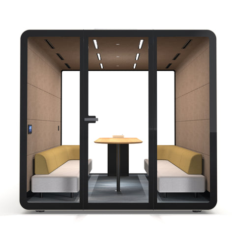 TFT Smart™ Six-person Acoustics Office Meeting Pod TB-ML Front View