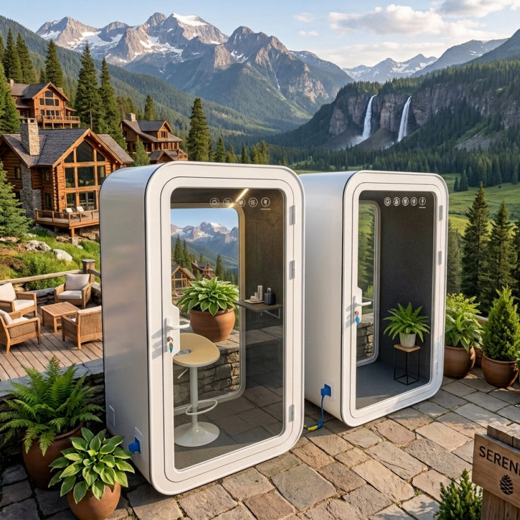Tool-Free Pre-Assembled Singel Office Pod Exhibition and Event Use Soundproof Phone Booth
