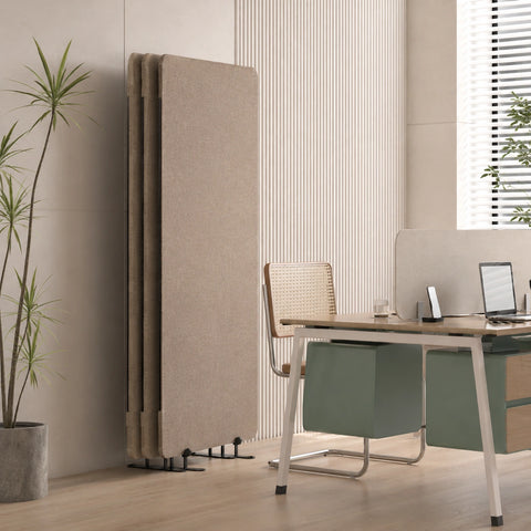 Freestanding Acoustic Room Divider Flexible Office Partition Wall Panel