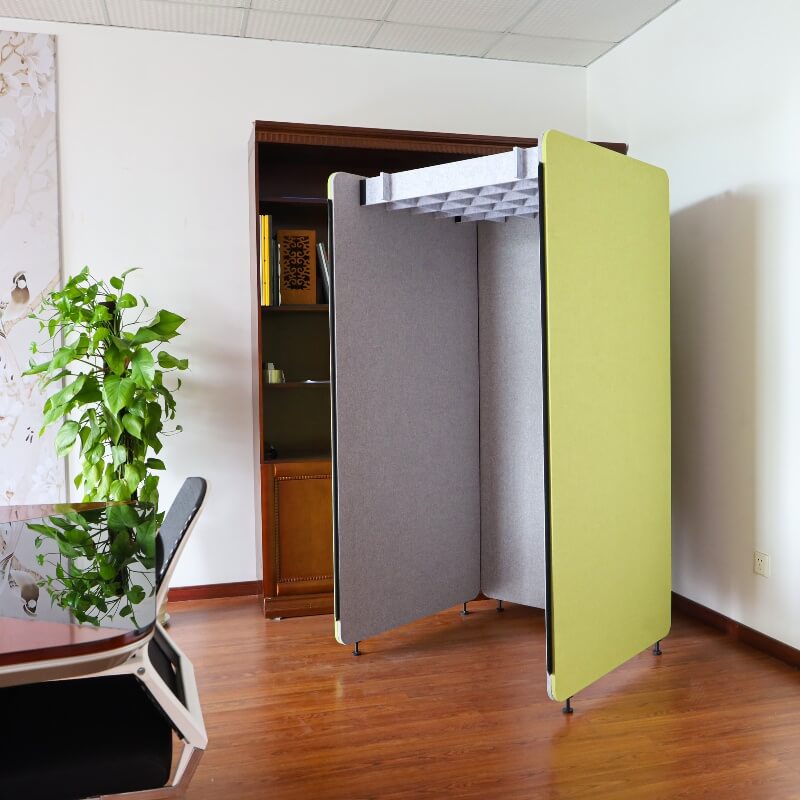 TFT Office Phone Booth, Acoustic Felt Wall-Mounted Phone Booth