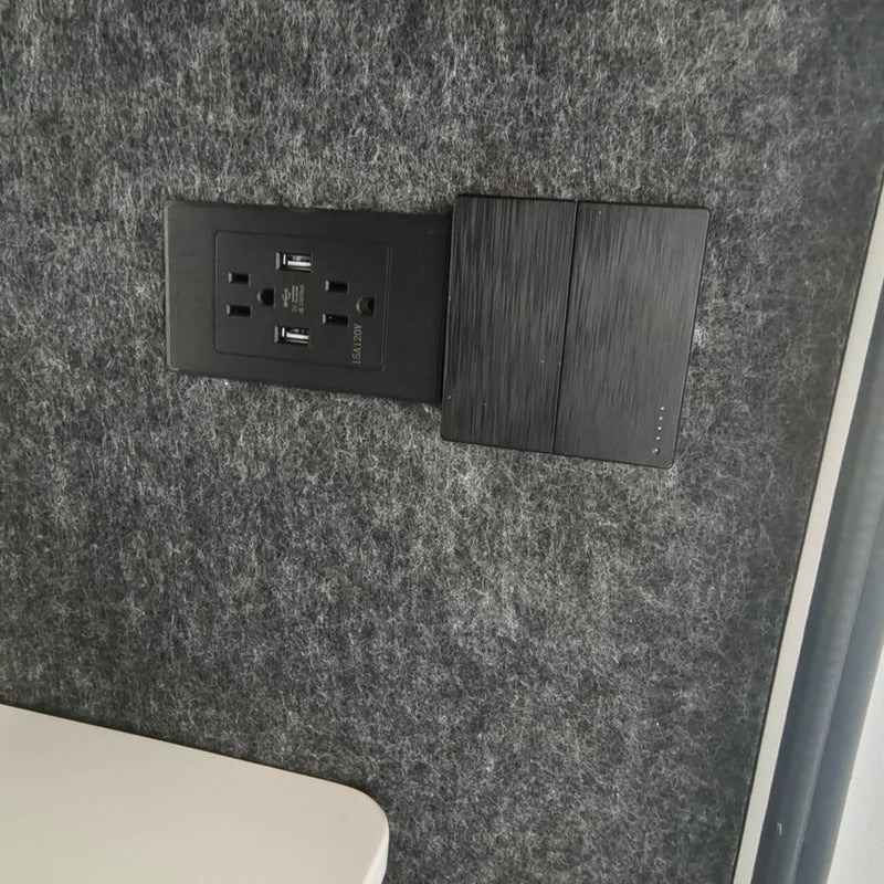 TFT Office Phone Booth,Light Weight Assembled Office Pod 1 Person