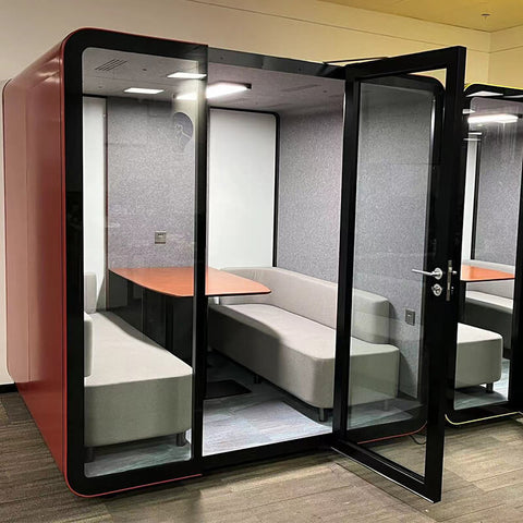TFT Office Phone Booth,  Pro-type Office Meeting Pod For 6 Persons