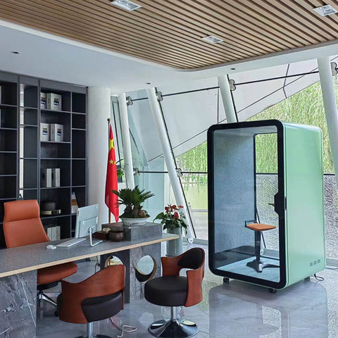 TFT Office Phone Booth, Soundproof Cabins, Silence Pro-type Pod for 1 Person