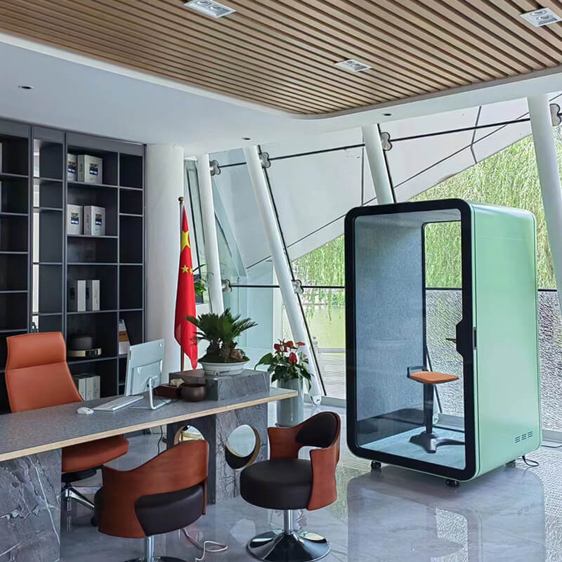 TFT Office Phone Booth, Soundproof Cabins, Silence Pro-type Pod for 1 Person
