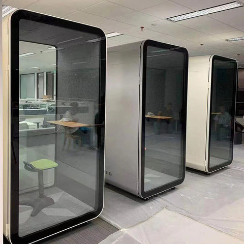 TFT Office Phone Booth, Soundproof Cabins, Silence Pro-type Pod for 1 Person