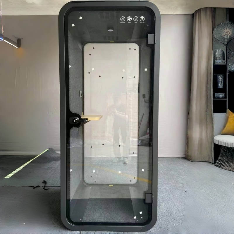 Rounded Solo Office Phone Booth - TFT Office Trend