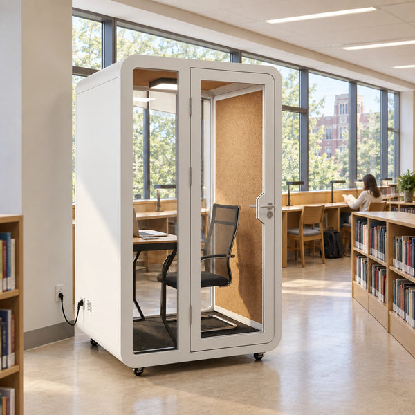 Affordable Study Pods for Libraries & Schools | Privacy Phone Booth