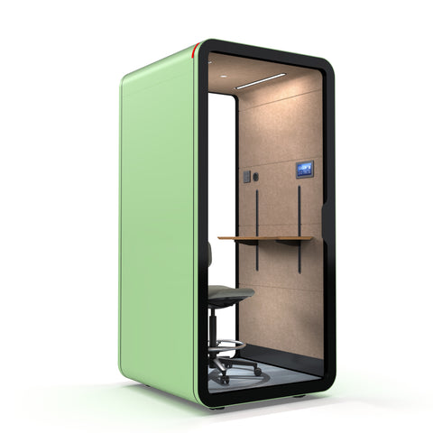 TFT-SH Smart™ One-person Compact Phone Booth With Adjustable Desk