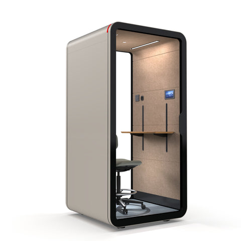 TFT-SH Smart™ One-person Compact Phone Booth With Adjustable Desk