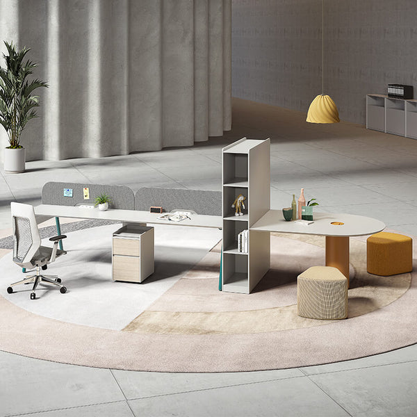 Private Office Furniture Systems For Combination Workstation