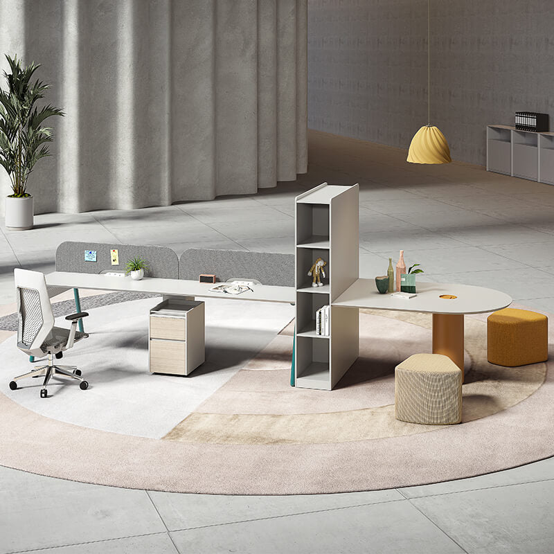 Private Office Furniture Systems For Combination Workstation