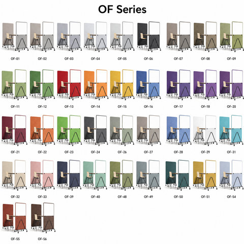 Acoustic board on wheels Acoustic Dividers Modular Office Floor Partitions