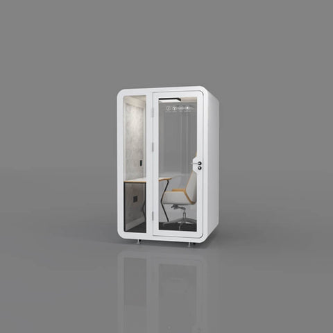 TFT Office Phone Booth,Economical 1-2 Person Use Bigger Size Work Pod With Desk