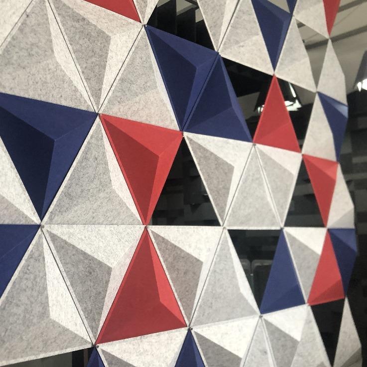Hanging Polyester Acoustic Panel - TFT Office Trend