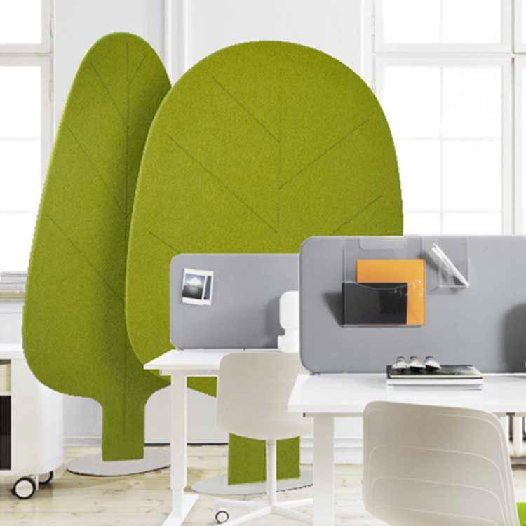 Tree Shape Office Partition - TFT Office Trend