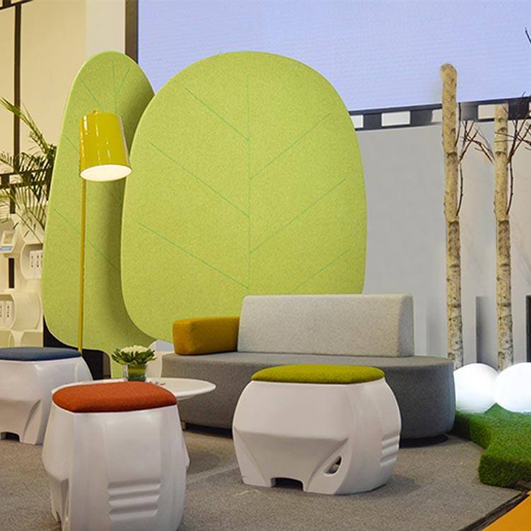 Tree Shape Office Partition - TFT Office Trend