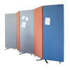 Portable Modular Rolling Partition - TFT Office Trend